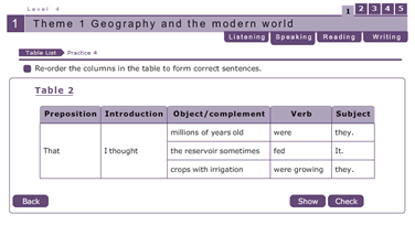 Progressive Skills Level 4 Grammar Practice